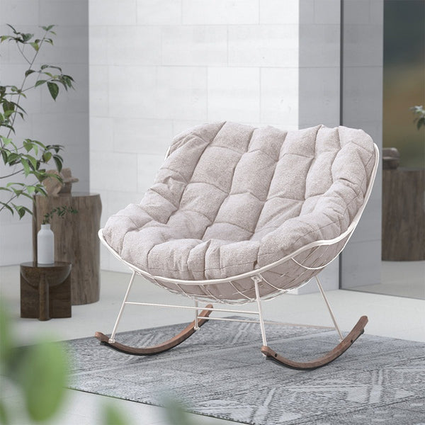 Padded Rocking Lounge Chair